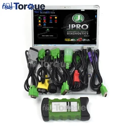 Outil de Diagnostic professionnel pour Noregon JPro + 2.0, Kit d'adaptateur pour camion lourd, Scanner avec ordinateur portable CF C2 