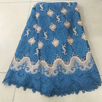 

New Arrival African Style Water Soluble Lace Guipure Fabric Wine Color High Quality Free Shipping 5 Yards