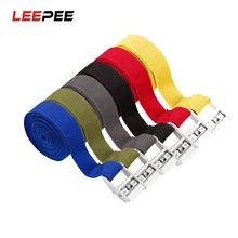 Leepeepee 3 LEEPEE, 3 метра x 25 мм, автомобильный Натяжной канат, ремень для крепления груза с металлической пряжкой, багажная сумка, крепкий ремень с храповым механизмом