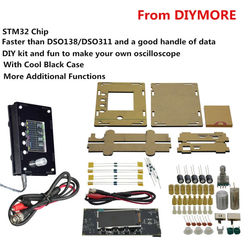 1Msps 200 кГц мини осциллограф-тестер заменить DSO311/DSO138 для SMT32 DSO328 ЖК-части наборы инструментов