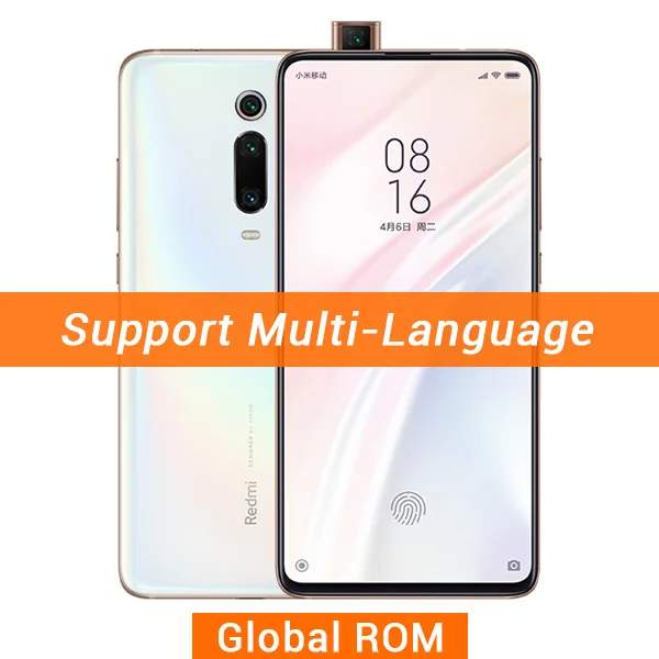 Мобильный телефон Xiaomi Redmi K20 Pro с глобальной прошивкой, 8 ГБ ОЗУ, 128 Гб ПЗУ, Восьмиядерный процессор Snapdragon 855, экран 6,39 дюйма, камера 48 МП, 4000 мАч - Цвет: Global ROM White