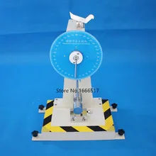 Аналоговый маятниковый ударный тестер машина для испытания на удар Тестер абсолютно RH