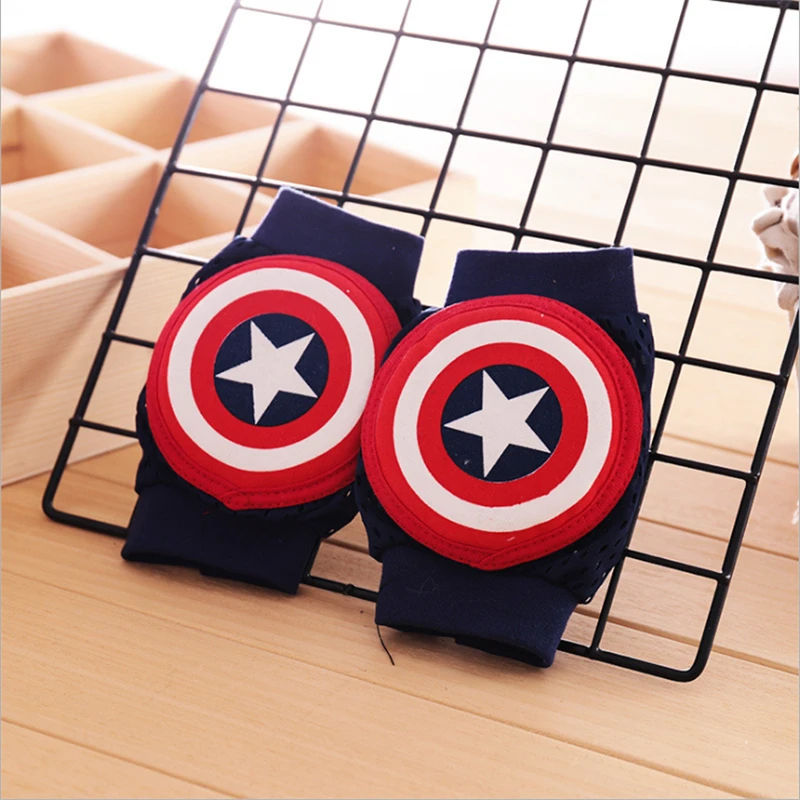 Наколенники для детей Captain America Детские Безопасные наколенники ползания