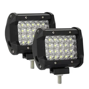 

72W Led Bar Fog lights Car Work Light 4x4 Led Bar Offroad SUV ATV Tractor Boat Trucks Excavator 9V 30V Running Lights For Car