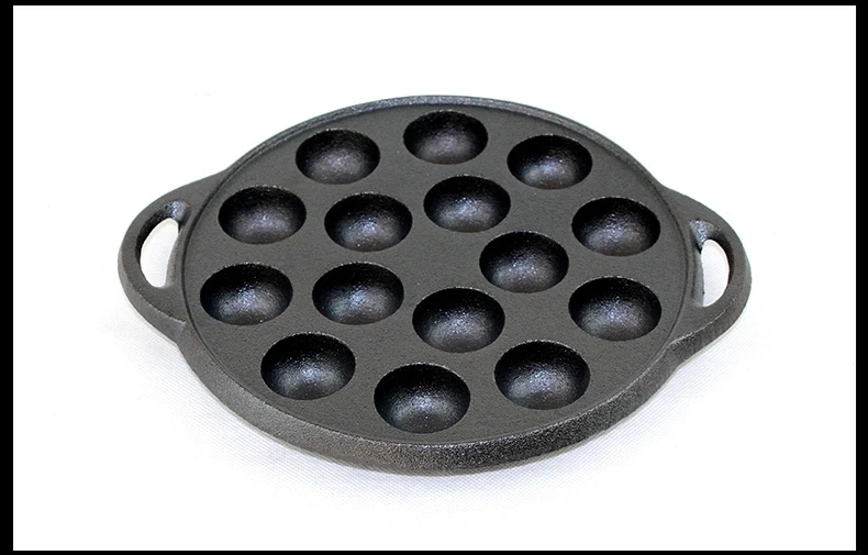 Японская чугунная сковородка takoyaki Форма для яиц антипригарное покрытие горшок каменный слой сковорода bean cake meatball еда плесень утолщение