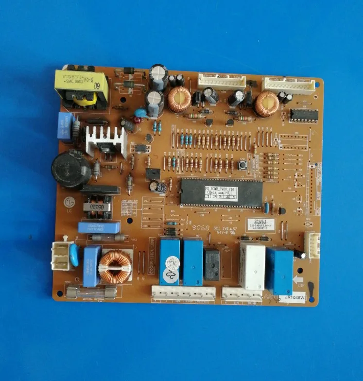 Для холодильника ПК доска компьютерная 6871JR1045 6871JR1045W DS-1107A1.6MM GR-C2073 доска Хорошая рабочая б/у