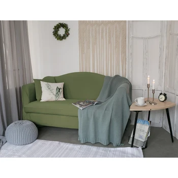 

Cover for upholstered furniture Collorista, 4-seater sofa, pillowcase 40 * 40 cm AS A GIFT, olive 248099