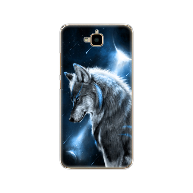 for Huawei Honor 4C Pro Case Honor 4C Pro Cover Soft Silicone Back Case for Huawei Y6 Pro 2015 Case TIT-L01 TIT-TL00 Phone