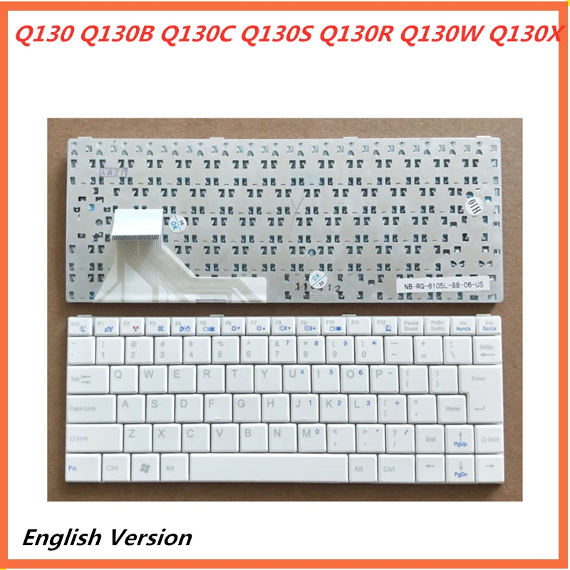 Клавиатура с английской раскладкой для ноутбука Hasee Q130 Q130B Q130C Q130S Q130R Q130W Q130X |