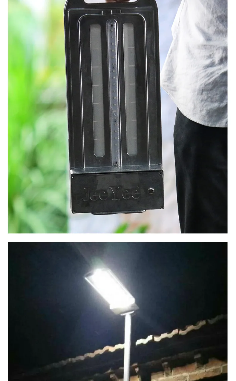 JeeYee Brand LED Solar Lamp Wall Street Light Super Bright Solar Led Light Outdoor Lighting Multi-function Portable Solar Lamps