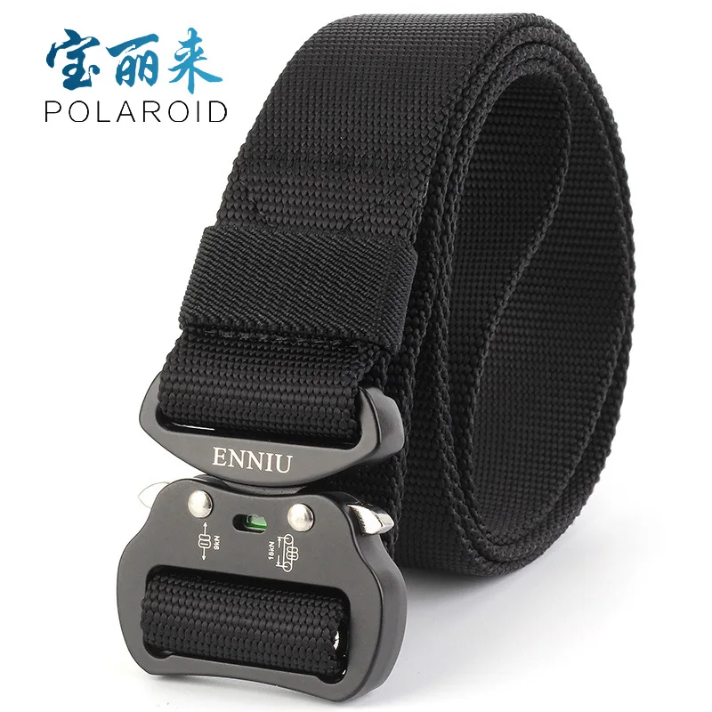 

Enniu Aviation Aluminium Buckle 3.8 zhu wen Tactical Nylon Special Forces Outer Belt Multi-functional Military Training Outdoor