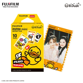 

Fujili Polaroid Mini 7S Mini 8 Mini 25 9 90 photo paper film 10 pieces of yellow duck photo paper