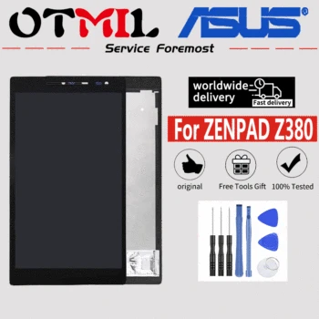 

OTMIL Original 8.0"For ASUS ZenPad Z380C Z380KL Z380m LCD Display Touch Screen Digitizer Assembly Frame For ASUS ZenPad Z380 LCD
