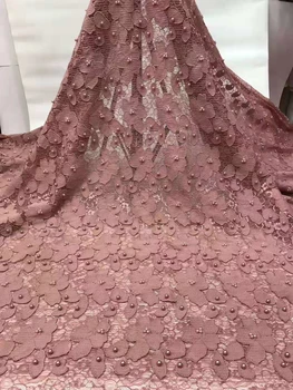 

The latest African dress lace, the latest Nigerian wedding lace material, party dress fabric lace latest FJ3471