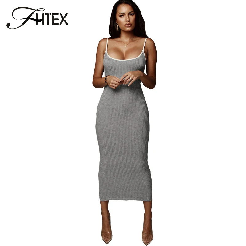 Женское трикотажное платье-макси длинное облегающее платье с цветными вставками