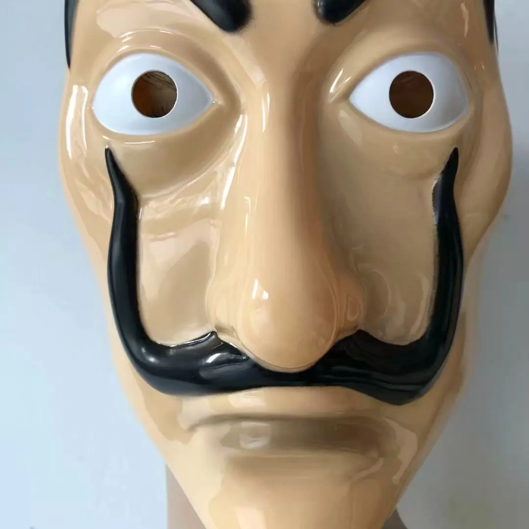 Salvador Dali Bella мост маска драма дали маска Мужская La Каса де Papel дом карт