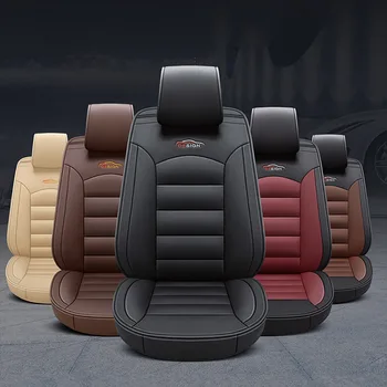 

US Universal Pu Leather Car Seat Cover Front Cushion Protector Pad for Nissan Altima Qashqai X-trail Leaf Maxima Murano Mazda