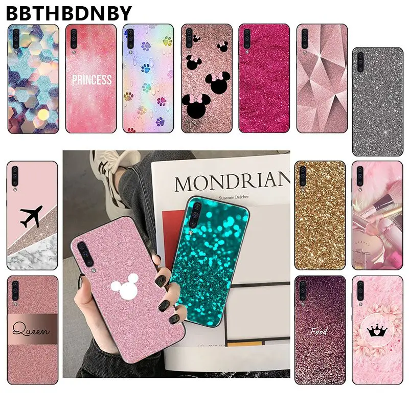 

Luxury Pink Diamonds Custom Photo Soft fundas Phone Case for Samsung Note 3 4 5 7 8 9 10 pro A7 2018 A10 A40 A50 A70 J7 2018