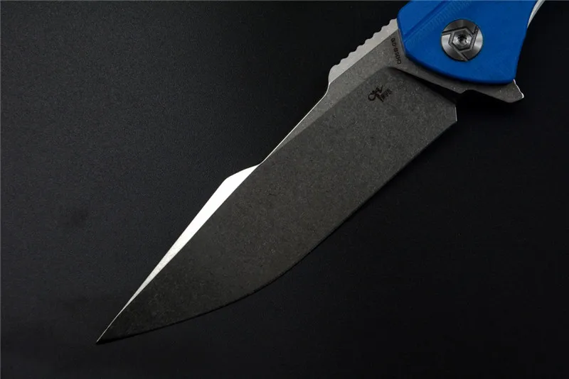 Новые карманные ножи CH3519 D2 stoneмыть лезвие G10 ручка шарикоподшипник Флиппер складные ножи 3 цвета для кемпинга на открытом воздухе EDC