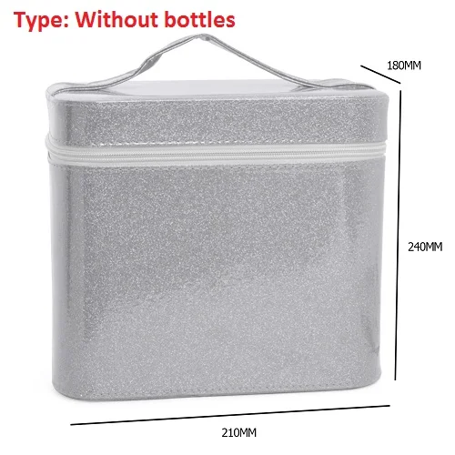 B without bottles 126 бутылочек, чехол для хранения с алмазным рисунком, ударопрочный и антифрикционный чехол с бусинами для рукоделия и вышивки крестиком, органайзер для вышивки - Цвет: B without bottles