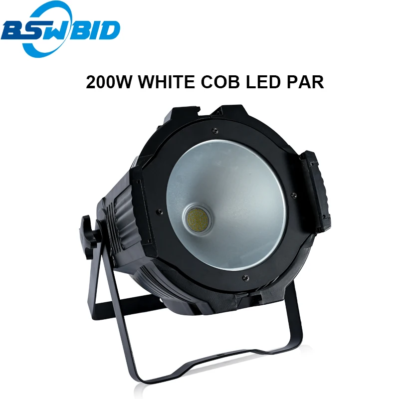 200W Белый COB светодиодный par с холодным и теплым белым светом для многократного