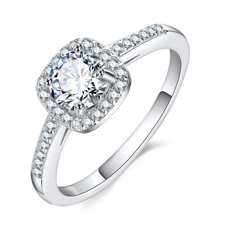 VKME модное кольцо с кристаллом, женское циркониевое кольцо, Новое обручальное кольцо, ювелирное изделие, подарок