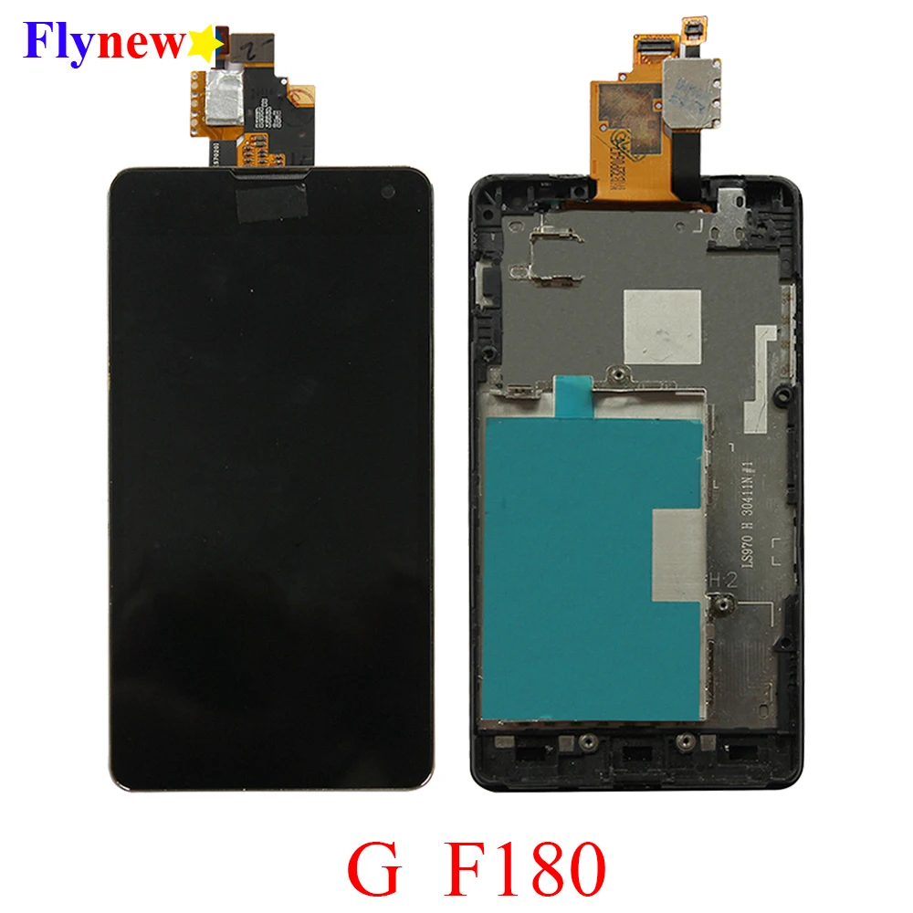 ЖК-дисплей IPS без битых пикселей для LG Optimus G E975 LS970 F180 E971 E973 ЖК-сенсорный экран