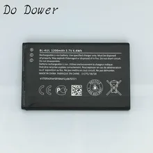 High Qualtiy 1200mAh BL 4UL BL-4UL Battery For Nokia Lumia 225 330 RM-1172 RM-1011 RM-1126 BATTERY BL4UL