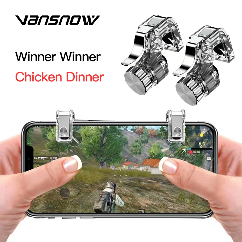 Контроллер R11 PUBG металлический геймпад мобильный триггер для смартфонов L1R1
