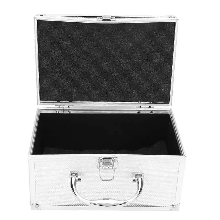 Portable Display Case 230 x 150 125mm Tool Box Aluminum Sponge Lining Hand Organizer Carrier Instrument | Инструменты