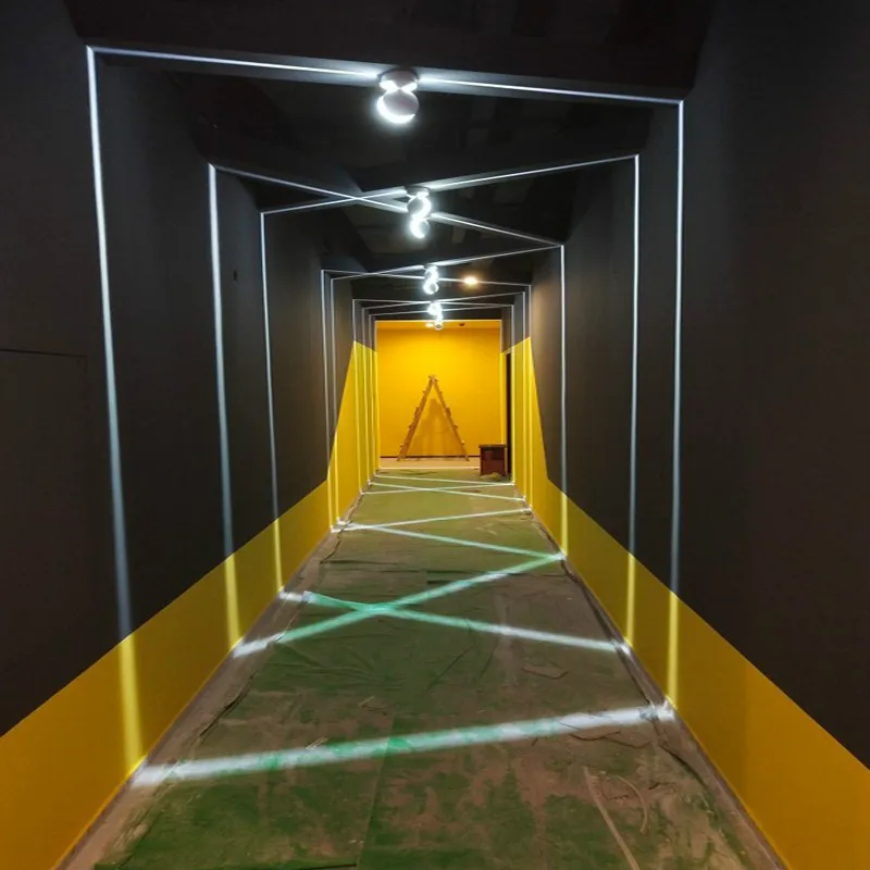  LED Window Sill Light Colorful Remote Corridor Light 360 Degree Ray Door Frame Line Wall Lamps for  - 4000056884168