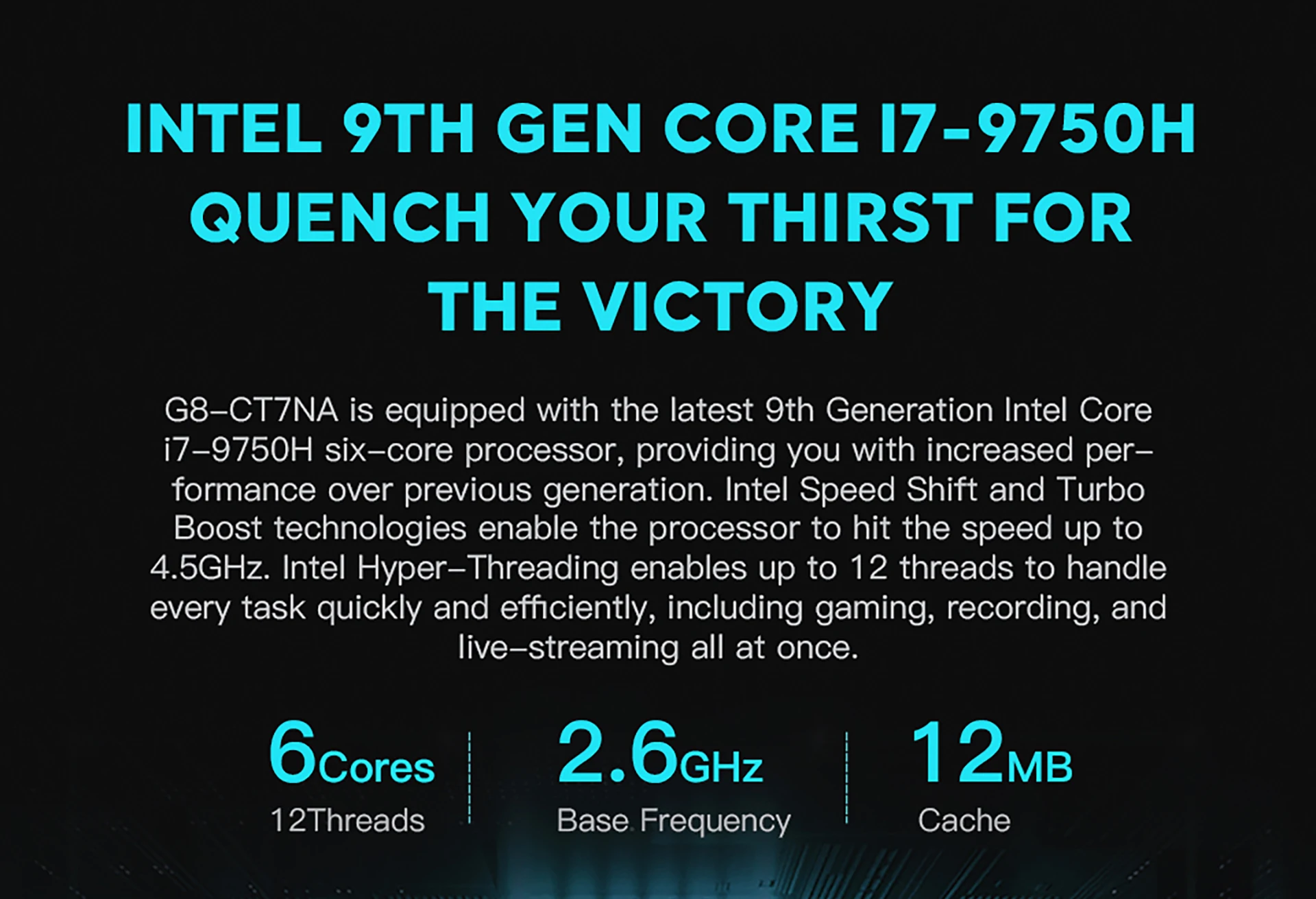 Портативный ноутбук HASEE G8-CT7NA(Core i7-9750H/RTX2060/8G/512G 17,3 дюймов 144Hz 72% NTSC