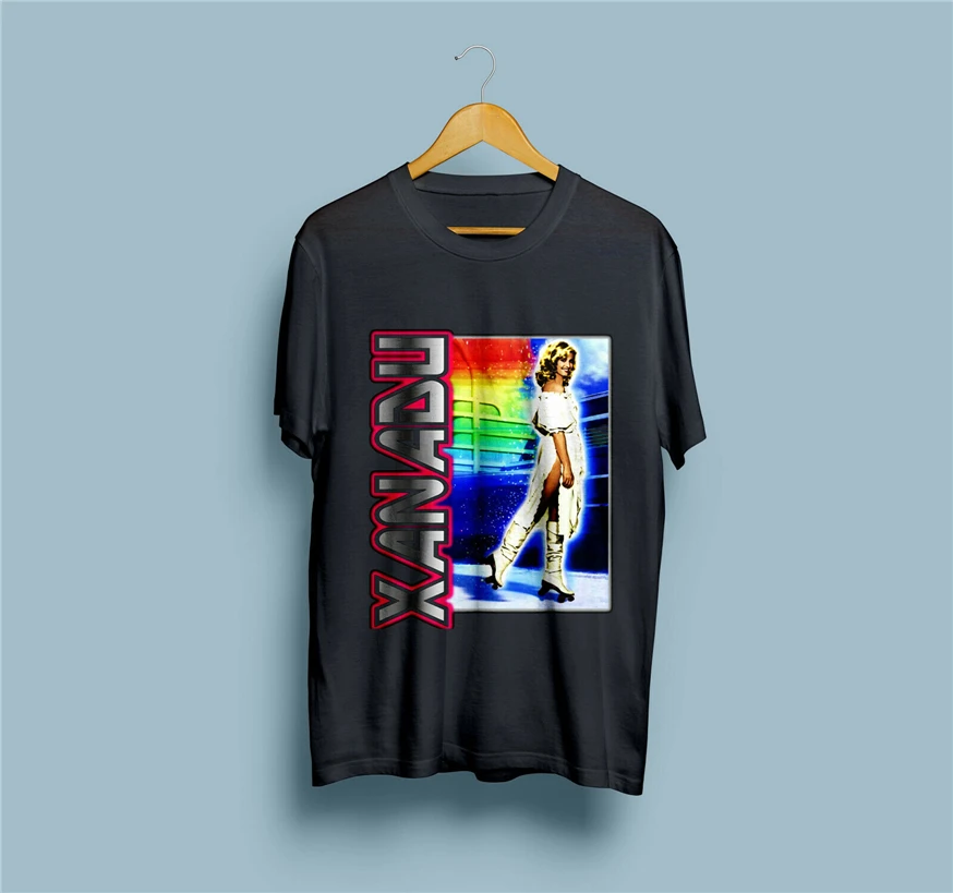 Xanadu Оливия Ньютон Джон 80'S фильм Классическая футболка Размер S 2Xl Harajuku Хип Хоп