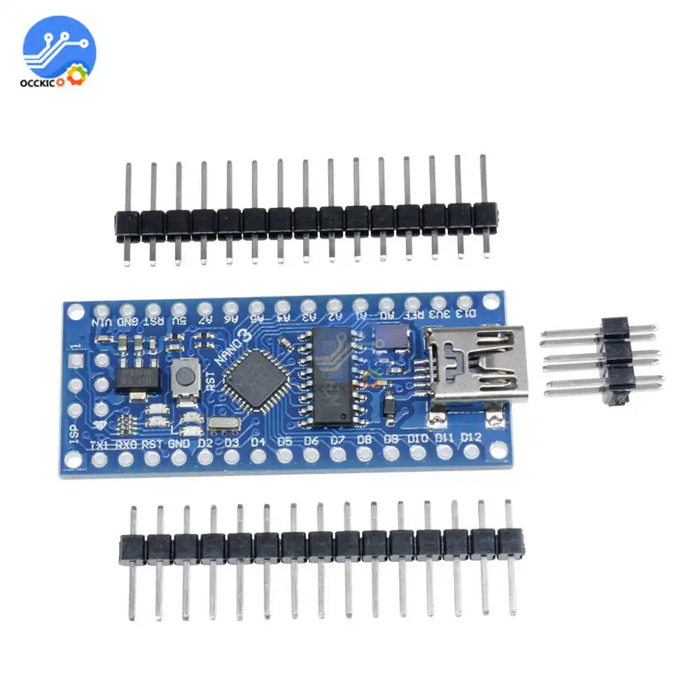 Микроконтроллер Nano V3.0 3 0 ATmega168 CH340G CH340 мини USB плата модуль в 5 в/16 мгц для Arduino V3|usb mini