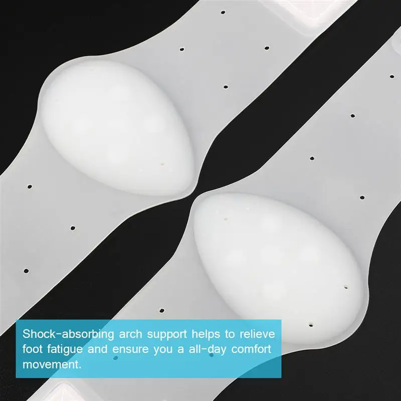 1 Pair Durable Practical Comfortable Arch Support Flat Feet Pads Bandage Cushions Band Pads Insoles for Shoes