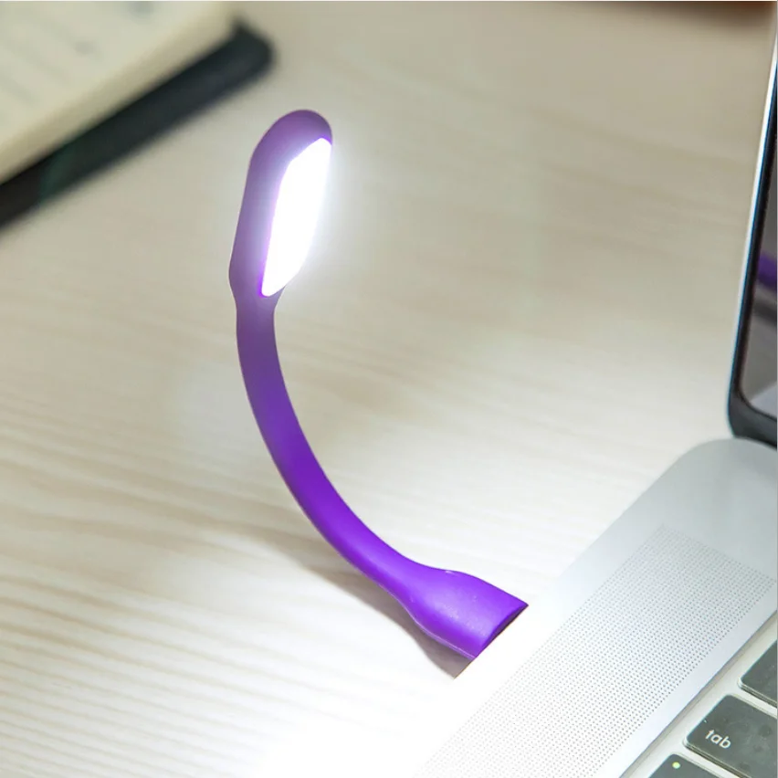 10 шт./лот многоцветный светодиодный USB светильник портативный для ноутбука