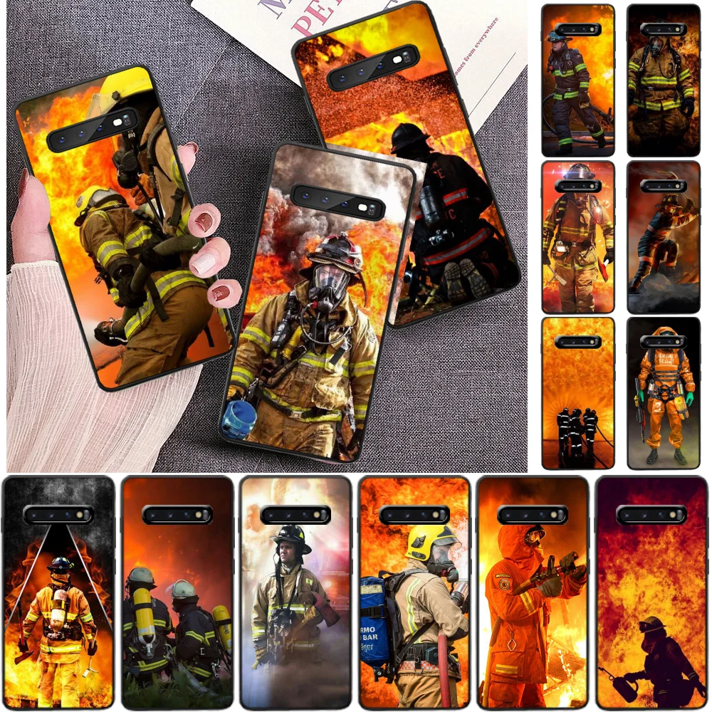 Чехол для телефона baweitefighter Heroes Fireman чехол Samsung S9 plus S5 S6 edge S7 S8 S10 E | Мобильные