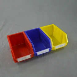 Plateau pour le matériel A4 boîte de pièces en plastique, boîte Oblique de stockage de composants combinés boîte de conteneur outils système de stockage de vis d'entrepôt 