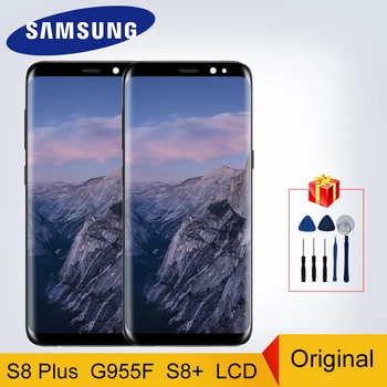 

S8 Plus Original LCD For Samsung Galaxy S8 PLUS Display G955 G955F LCD Display Touch Screen Digitizer Replacement Parts