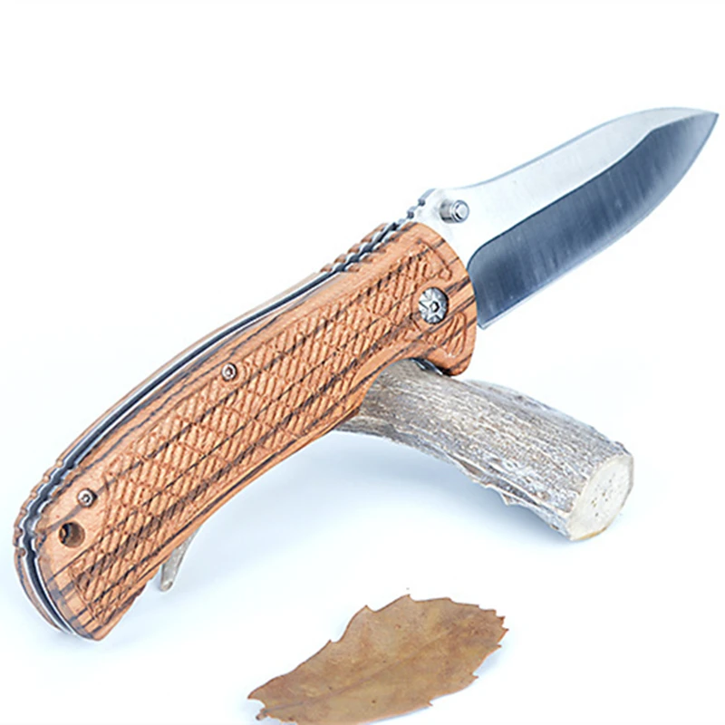 8&quot Folding Knife 440C Titanium Coating Blade Pocket Survival Knives Hunting Tactical Camping Outdoor Tools | Инструменты