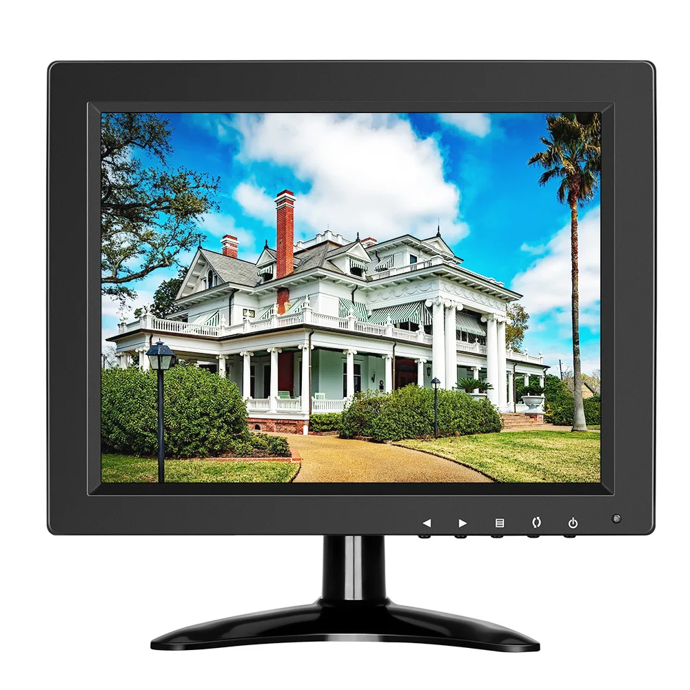 

Eyoyo 10 inch Security CCTV Monitor Small Portable HDMI LCD Monitor IPS HD 1024x768 BNC HDMI VGA AV Input PC Raspberry Pi Gaming