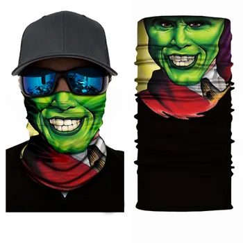 

High-Jump Masquerade Bandana Hunt Scarf Seamless Polyester Windproof Neck Warmer Face Mask Military Hunting Scarves Accessories