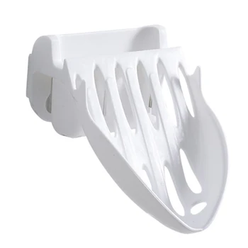

2pcs Bathroom Soap Box Holder Creative Soap Drain Dish Stand Punch-free Wall-mounted Soap Tray Rack Organizer