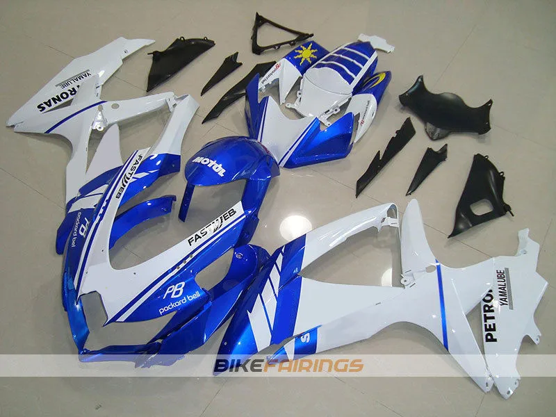 

New TOP (Injection molding) ABS Fairing Kits Fit For Suzuki GSX-R600 GSX-R750 K8 2008 2009 2010 Fairings set Red blue white