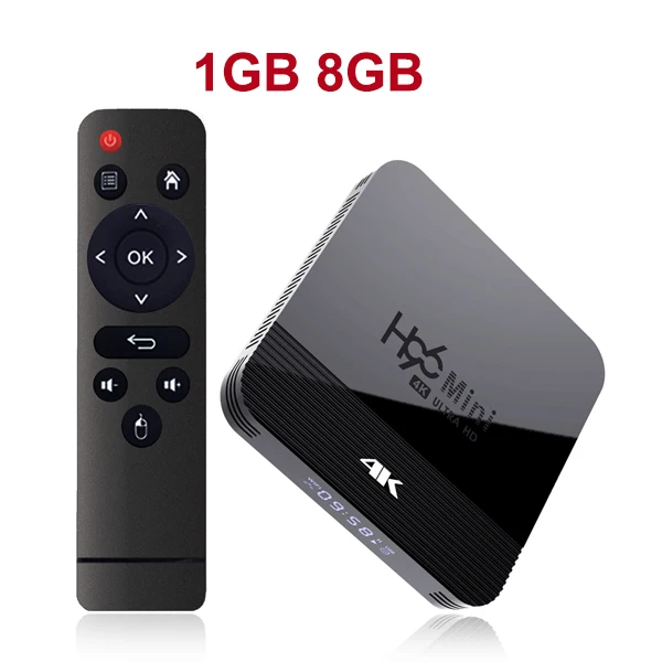1GB 8GB Смарт-ТВ приставка Procaja H96mini H8 Android 9,0 H96 мини Android ТВ приставка 1 ГБ/2 Гб ram 8 ГБ/16 ГБ rom RK3228A 28nm четырехъядерный ТВ приставка - Цвет: 1GB 8GB