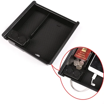 

Car Accessories ABS Armrest Storage Box 1 Pcs For Toyota Tacoma SR, SR5, TRD Sport, TRD Off-Road,Limited and TRD Pro 2016-2019