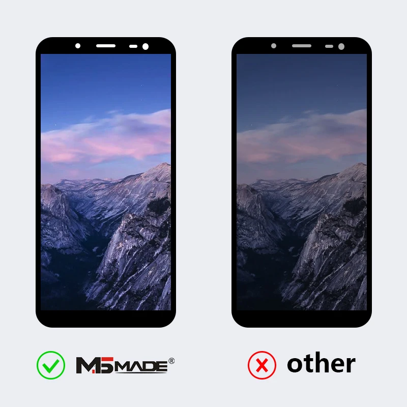 Najtaniej J600 LCD do Samsunga Galaxy J6 J600F J600Y wyświetlacz LCD z ekranem dotykowym dla Samsung J600G wyświetlacz SM J600F J600FN ds części do montażu