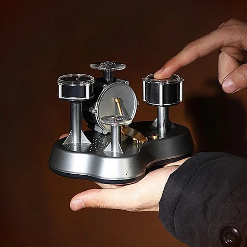 

Mini Finger Drum Set LED Light Touch Drums Percussion Educational Musical Instruments Music Toys For Children Giftsym