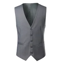 Стиль большой Размеры Для мужчин Повседневный жилет алиэкспресс Лидер продаж простые Универсальные однотонные Цвет Для мужчин верхняя одежда, жилет