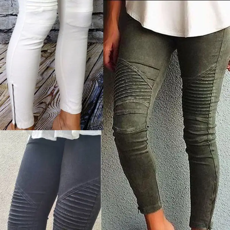 Slim Fit Skinny Boyfriend Jeans Woman Pleated Distressed Stretchy Woman Female High Waist Denim Pants Pencil Trousers Slim Fit Skinny Boyfriend Jeans Woman Pleated Distressed Stretchy Woman Female High Waist Denim Pants Pencil Trousers